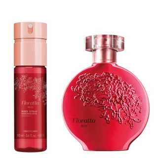 Presente Floratta Red Colônia + Body Spray