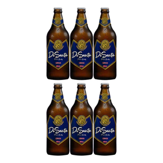 Cerveja Pilsen Di Santo 600ml 6 Unid.