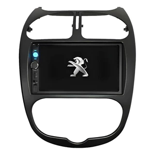 Kit Multimidia Mp5 7p Peugeot 206 2001 2002 2003 2004 2005 2006 a 2010 C/Moldura Camera Espelhamento