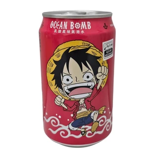 Refrigerante Ocean Bomb Lata 330 ml Calpis One Piece - Luffy