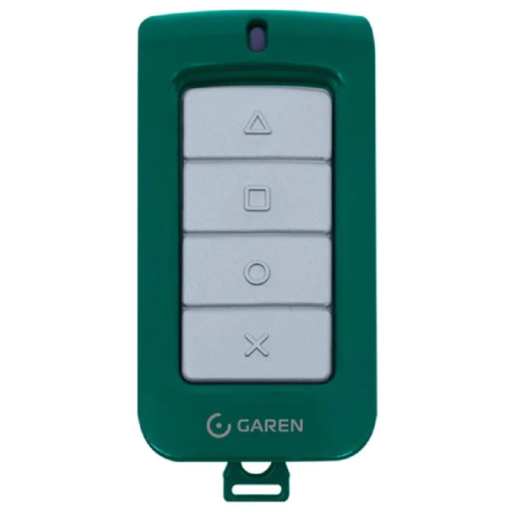 KIT 3X CONTROLE PARA MOTORES DE PORTÃO TX PLAY VERDE GAREN