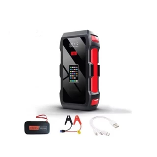 Auxiliar De Partida Multifuncional Para Veículos de 12V Partida Bateria Portátil Veicular Carro Emergência