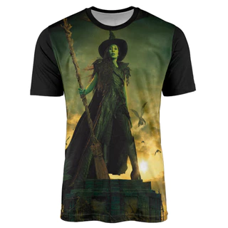 Camisa Musical Wicked Parte 2 For Good Filme Elphaba Glinda Ariana Grande Cynthia Erivo