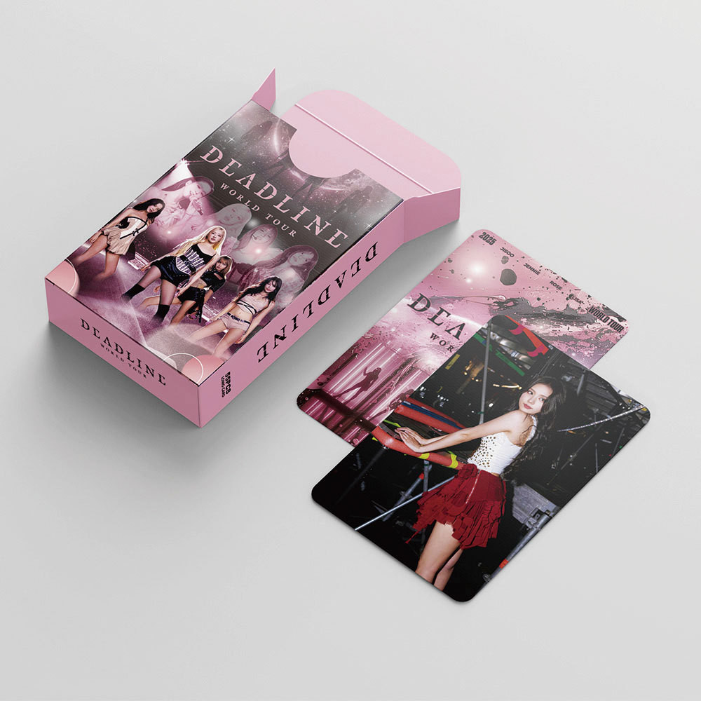 55pcs/box BLACKPINK Photocards BINK 2025 WorldTour DeadLine KPOP