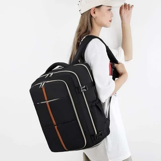 Mochila De Viagem De Alta Capacidade Para Homens E Mulheres Bolsa Escolar Elegante Multifuncional em Oferta na Shopee
