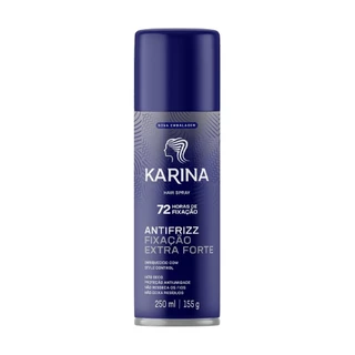 Hair Spray Karina Fixação Extra Forte, 250ml em Oferta na Shopee