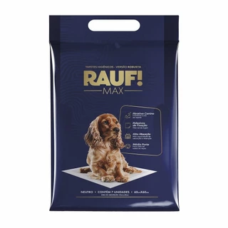 Tapete Higiênico Rauf Max Neutro 60x60cm - Embalagem com 7 Unidades em Oferta na Shopee