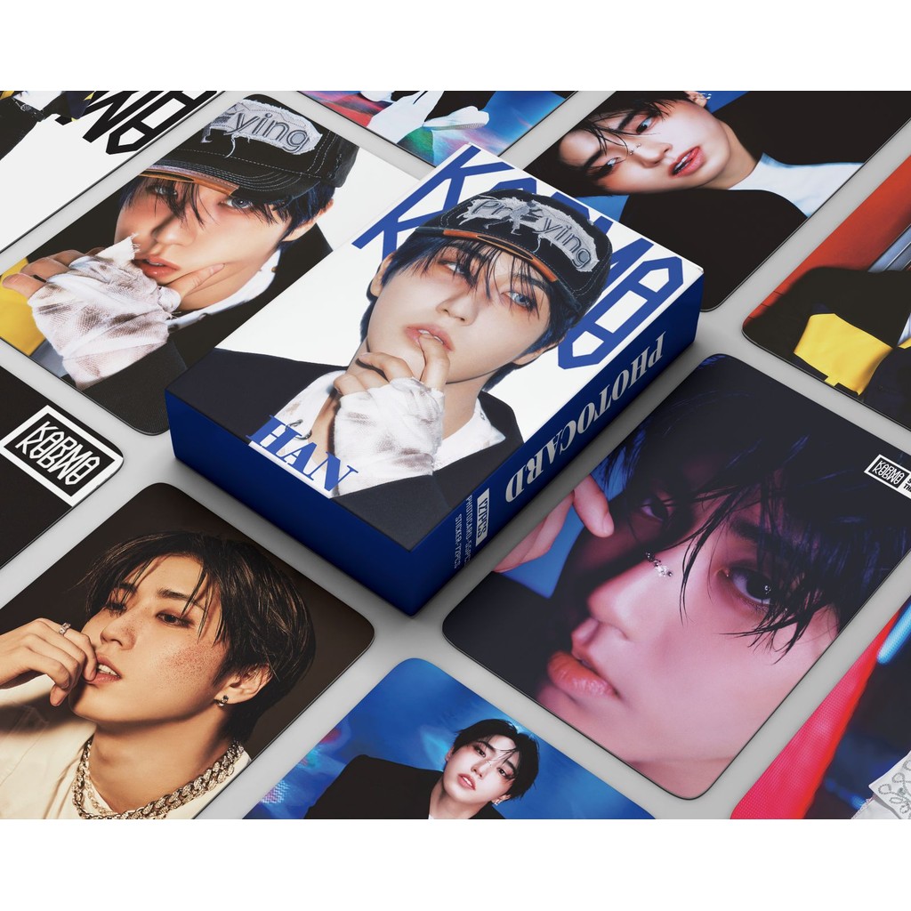 KPOP 127pcs/box Stray Kids Solo HAN Photocards KARMA KPOP LOMO