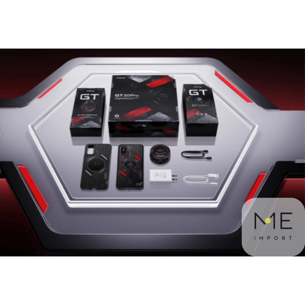 Smartphone GT 30 Pro Infinix – NFC – 256GB/12GB – Dual SIM – Display 6.78" – 108MP e 13MP