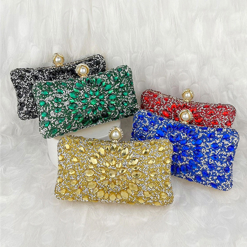 Bolsa De Luxo Para Festa E Jantar À Noite De Casamento Clutch De ...