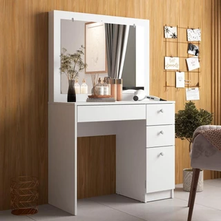 Penteadeira Ditália 4 Gavetas PE-110 em Oferta na Shopee