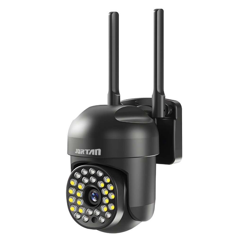 Câmera WIFI - IP66 à prova d'água com alarme IR 28 LED Wifi HD Dual Volt Motion Sensor YOOSEE Preto