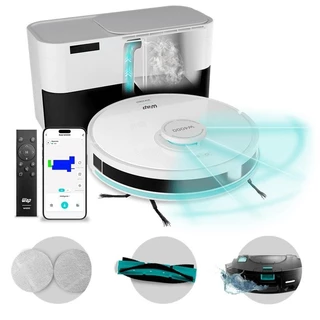 Robô Aspirador de Pó WAP Autolimpante Robot W4000 127V