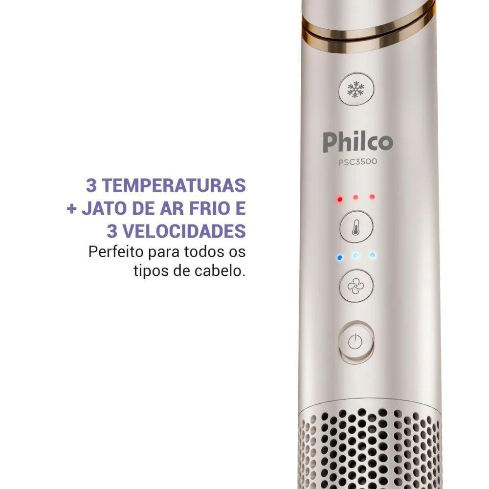 Secador de Cabelos Philco PSC3500 4 em 1 Dobrável 1450W - 6