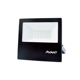 Refletor LED Avant Slim Azul 30W 2250 Lúmens Bivolt Preto em Oferta na Shopee