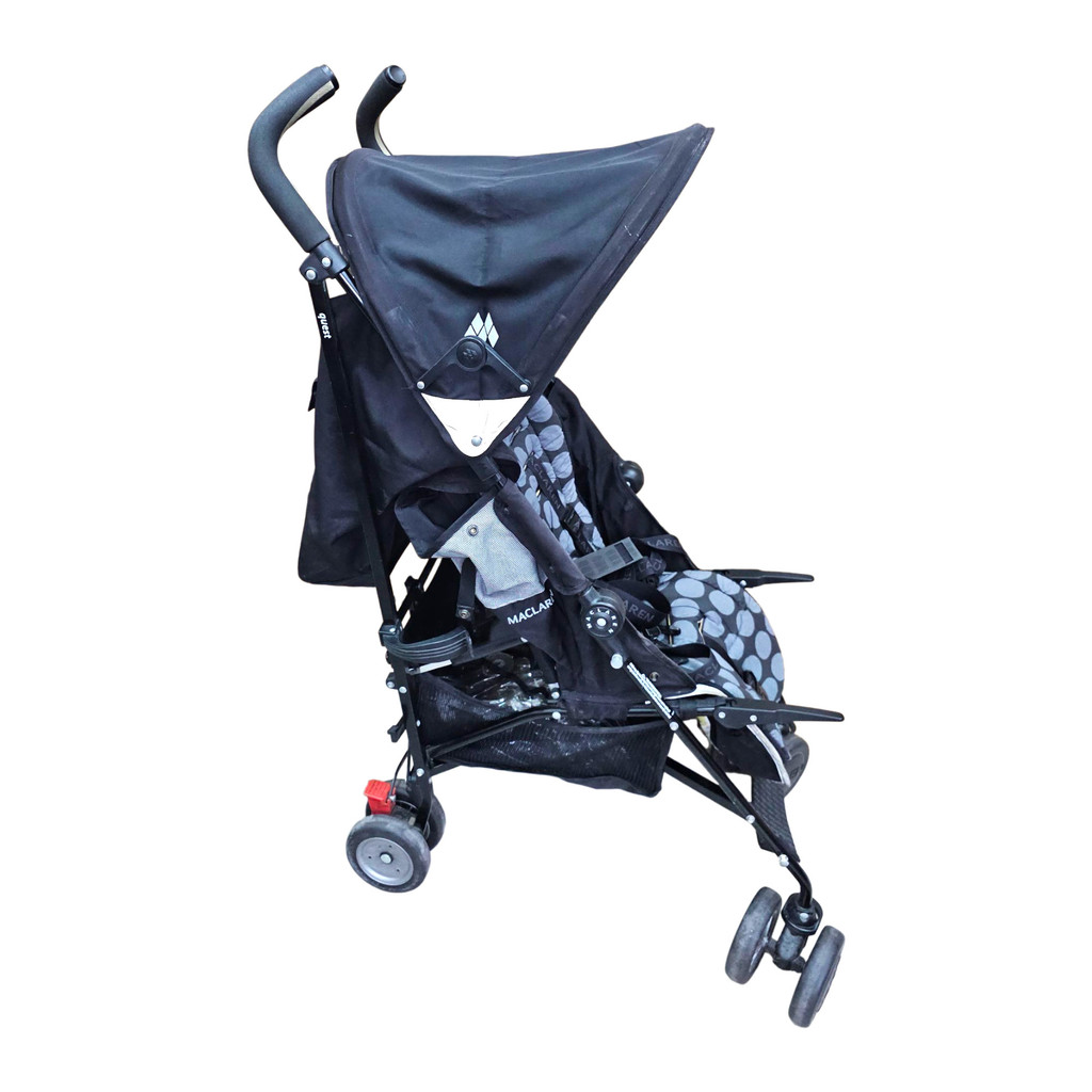 Carrinho de Bebê Maclaren Techno XT Preto e Cinza - Leve