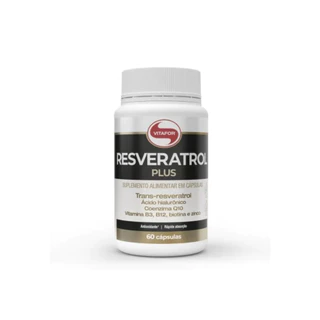 Resveratrol Plus 60Cps 1G em Oferta na Shopee