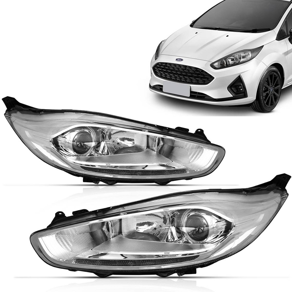 Par Farol Fiesta 2018 2019 Com Projetor Led