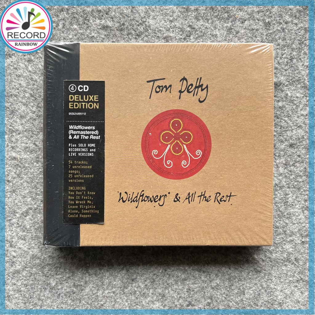 Tom Petty Wildflowers & All The Rest Original 4CD Album [Lacrado] Brand ...