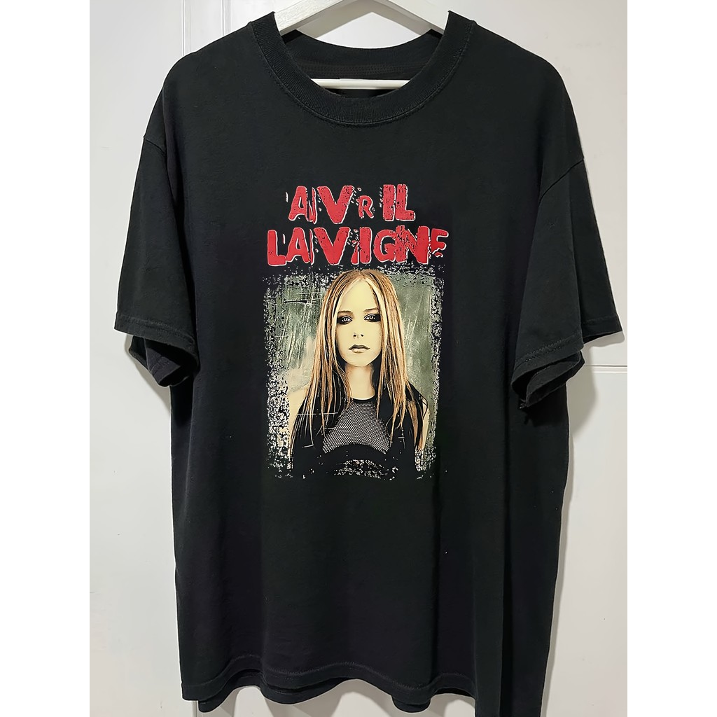 Camiseta Vintage Unissex De Algodão, Folgada, Com Estampa De Rock
