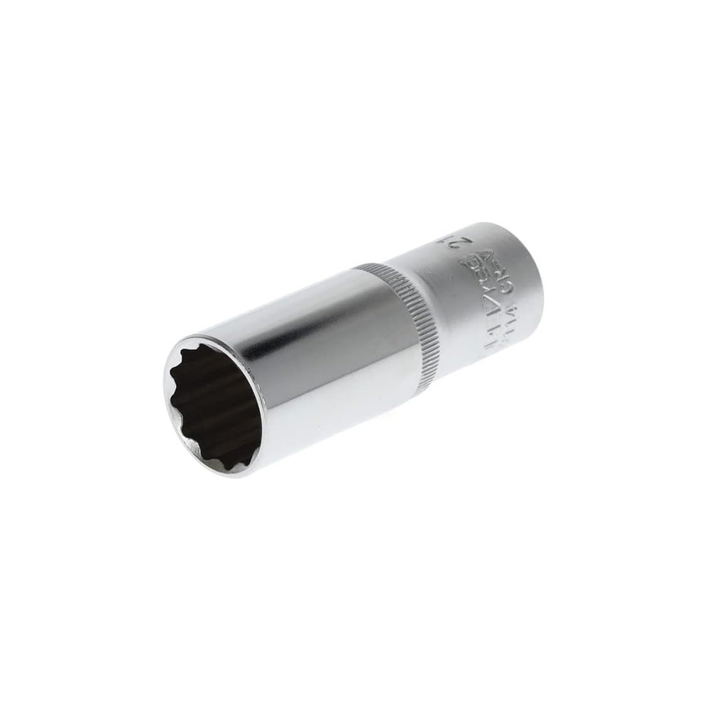 Soquete Estriado 21mm Encaixe 12" Longo Gedore Red