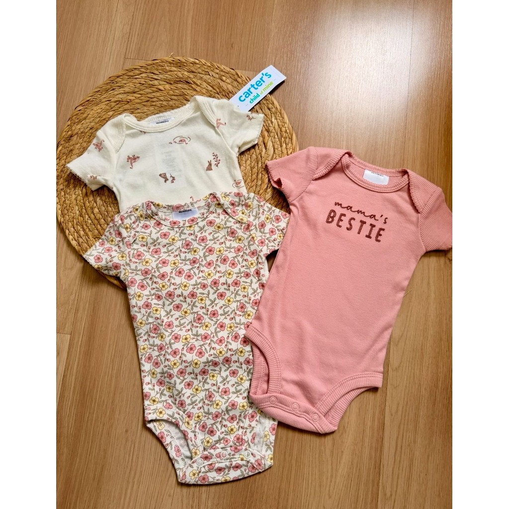 Kit Body Carter`s Bebê Menina - 3 peças em Oferta na Shopee