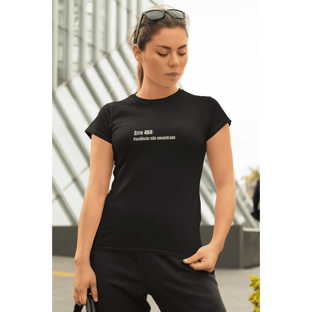 Camiseta Minimal Lifestyle Estilo Moderno Público Adulto Jovem Preta ...