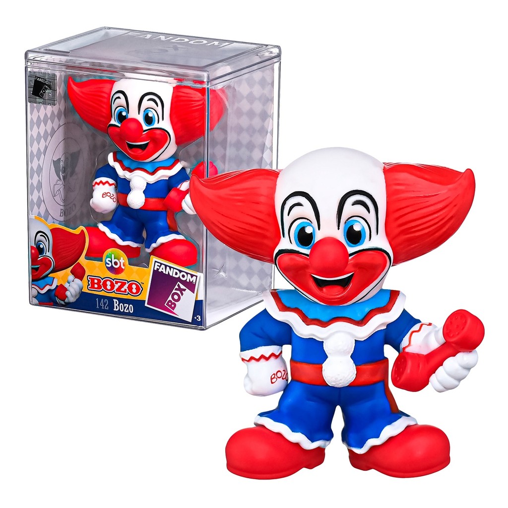 Bozo O Palhaço Boneco Fandom Box Em Vinil Articulado - Líder Brinquedos ...