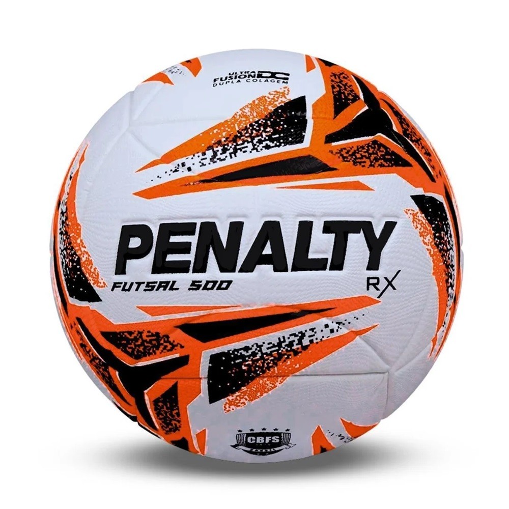 BOLA PENALTY FUTSAL 500 RX PU TERMOFUSION ORIGINAL OFICIAL DUPLA ...