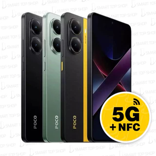 Fone de ouvido + Celular Xiaomi Poco X7 Pro 5G 12/512GB e 8/256GB