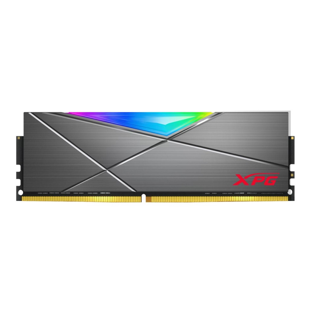 Memória DDR4 XPG Spectrix D50, 8GB, 3200Mhz, RGB, Gray, AX4U32008G16A-ST50