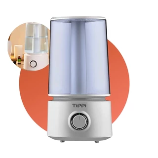 Umidificador De Ar Tippi Ultrassônico 20w Difusor 2,5 Litros Saída Silencioso Grande Profissional em Oferta na Shopee