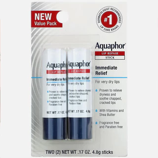 Aquaphor Lip Repair Lip balm specializes in restoring chapped lips em Oferta na Shopee