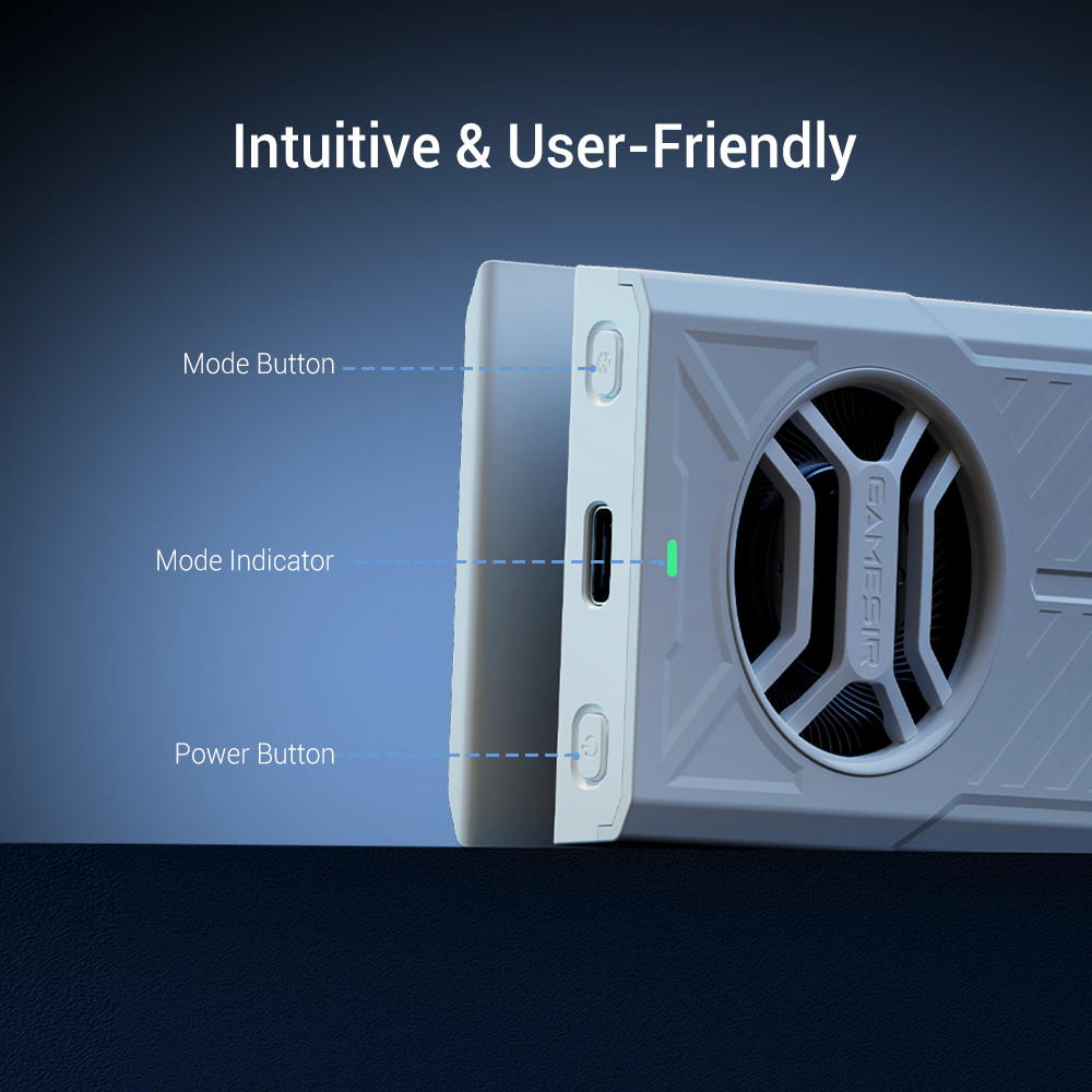 GameSir FX5 X5 Lite X5s Bluetooth Gamepads Termoelétrico Cooler