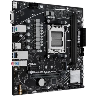 Placa Mãe Asus Prime Para AMD AM5 A620M-K 2xDDR5 mATX - 90MB