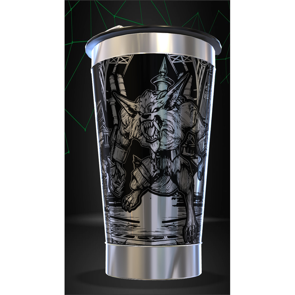 Copo Térmico League of Legends – Warwick | Personalizado 473ml