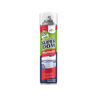 Limpador Multiuso Aerossol Super Dom 300ml Dom Line em Oferta na Shopee