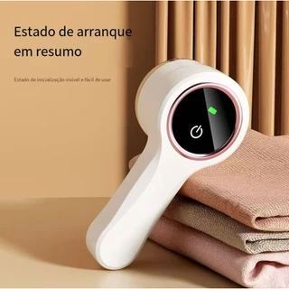 COM LED Papa Bolinha Elétrico Aparador Removedor de Pelos Fiapos Roupas Portátil Recarregável 2025!