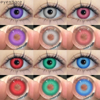 Lentes De Contato Nebulosa Eyeshare 2 Peças De Uso Anual Para Cosméticos De Dramatização De Maquiagem De Halloween