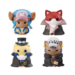Action figures One Piece gatinho - Luffy Zoro Sanji Chopper Ace Sabo Law Shanks