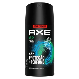 Desodorante Axe Aerossol Antitraspirante Musk 152ml em Oferta na Shopee