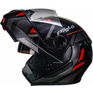 Capacete Moto Escamoteável Peels U-Rb2 Com Óculos