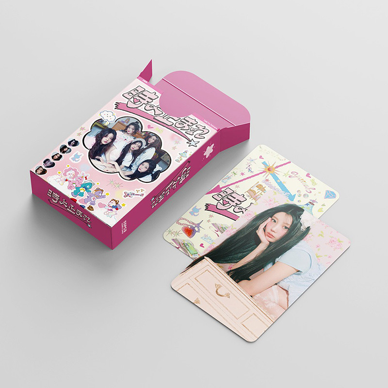 55pcs ILLIT LOMO Cartão Comemorativo Álbum Photocard KPOP