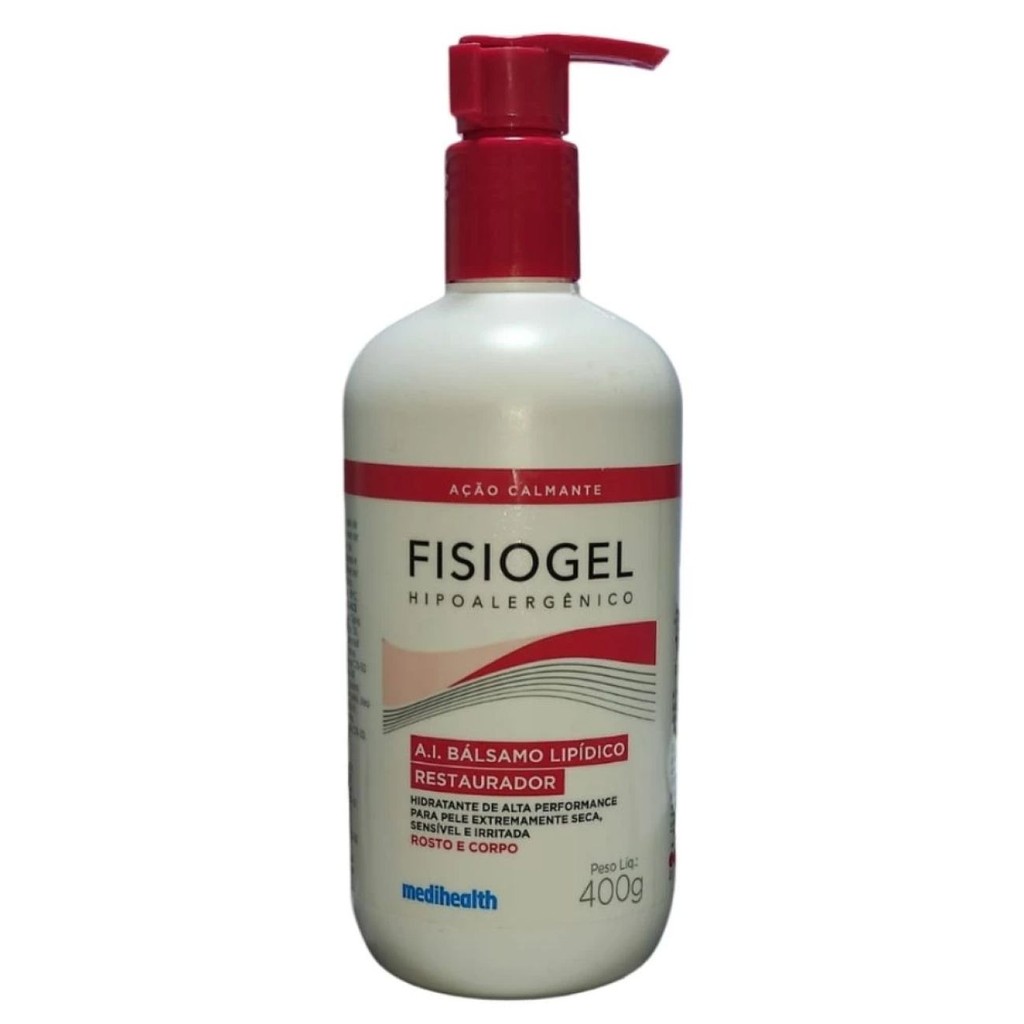 Fisiogel A.i. Balsamo Lipidico Restaurador Hidratante Pele Seca e Sensível 400ml