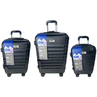 Kit Malas De Viagem Bordo P PP e Média 4 Rodas De Giro 360° em Oferta na Shopee