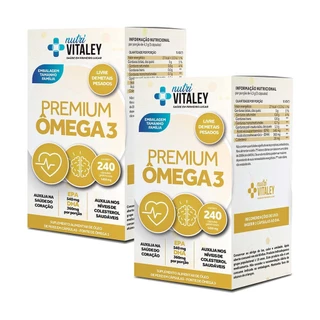 Kit 2 und Nutri Vitaley Ômega Premium 240cps em Oferta na Shopee