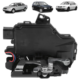 Fechadura Elétrica Porta Dianteira Esquerda Motorista Golf Bora Passat 1999 2000 2001 2002 2003 2004 2005 2006 2007 2008 em Oferta na Shopee