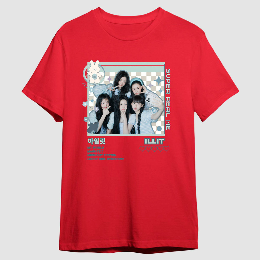 Camiseta Tshirt Illit Banda De Kpop Girl Group Album Magnetic