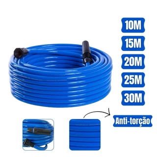 Mangueira de Jardim Anti-Torção Resistente e Flexível 10/15/20/25/30/50 Metros + BRINDE