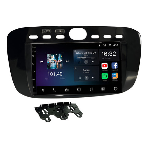 Multimídia 7' Android Punto 2013 A 2017 Aikon Core Red Carplay Android Gps Bluetooth 64gb